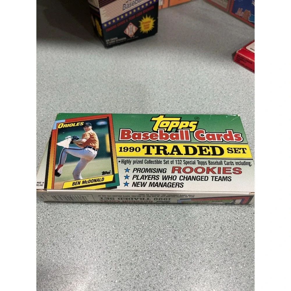 90s Late 80s Baseball cards Cincinnati Reds Tops MVP Cubs Collector Set